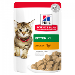 HILLS GATTO KITTEN POLLO BUSTINA 85 GR