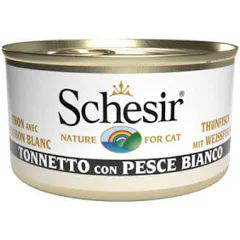 SCHESIR GATTO TONNO E ALICETTE IN BRODO LATTINA 70 GR