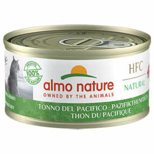 HFC CAT NATURAL TONNO PACIFICO LATTINA 70 GR