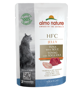 HFC CAT JELLY TONNO E SOGLIOLA BUSTINA 55 GR