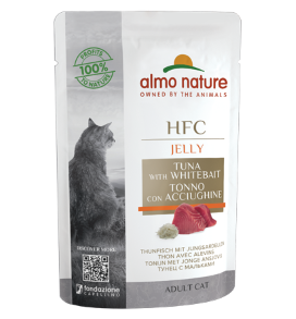 HFC CAT JELLY TONNO E ACCIUGHINE BUSTINA 55 GR