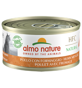 HFC CAT NATURAL POLLO E FORMAGGIO LATTINA 70 GR
