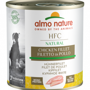 HFC DOG NATURAL FILETTO DI POLLO LATTINA 280 GR
