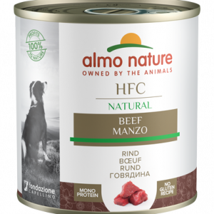 HFC DOG NATURAL MANZO LATTINA 290 GR