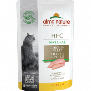 HFC CAT NATURAL FILETTO DI POLLO BUSTINA 55 GR