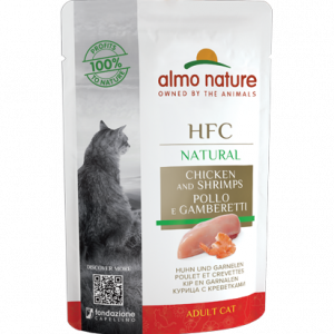 HFC CAT NATURAL POLLO E GAMBERETTI BUSTINA 55 GR