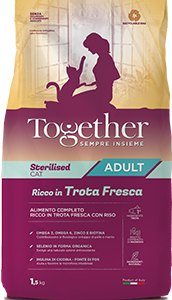 TOGETHER CAT STERILIZED TROTA E RISO 1,5 KG