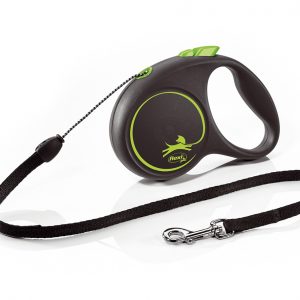 FLEXI DESIGN BLACK GUINZAGLIO CORDA S 5 MT VERDE