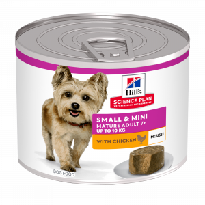 HILLS CANE MATURE SMALL & MINI POLLO MOUSSE 200 GR