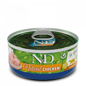 ND CAT NATURAL POLLO 70 GR