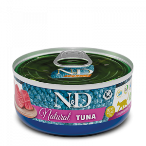 ND CAT NATURAL TONNO 70 GR