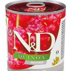 ND DOG QUINOA NEUTERED 285 GR