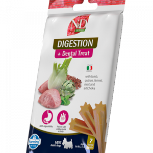 ND DOG SNACK QUINOA DIGESTION ADULT MINI 60 GR