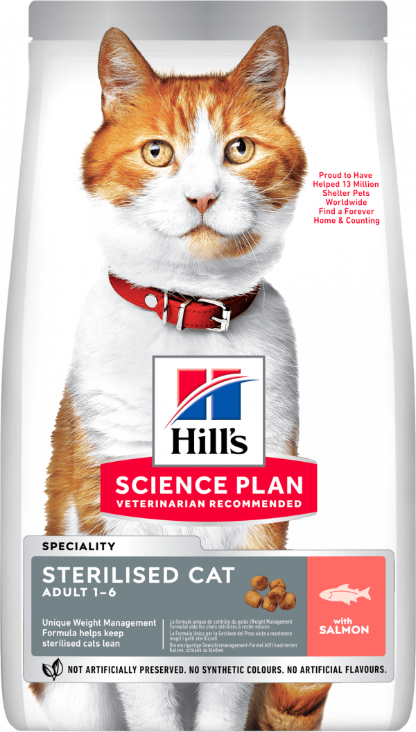 HILLS GATTO STERILIZED SALMONE 1,5 GR