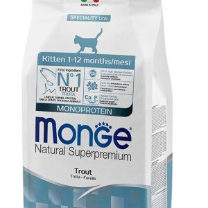 MONGE CAT KITTEN TROTA 400 GR
