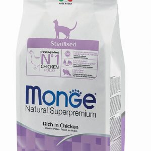 MONGE CAT STERILIZED POLLO 10 KG