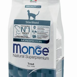 MONGE CAT STERILIZED TROTA 400 GR