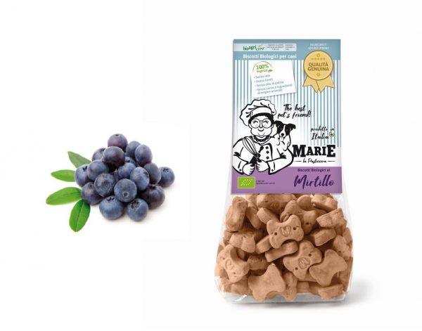 BISCOTTO BIOLOGICO AL MIRTILLO 210 GR