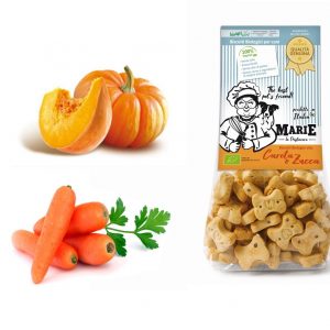 BISCOTTO BIOLOGICO ALLA CAROTA E ZUCCA 210 GR