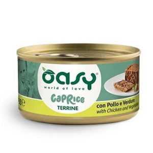 OASY CAT CAPRICE TERRINA POLLO E VERDURE LATTINA 85 GR