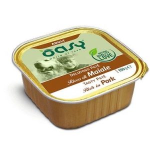 OASY DOG DELIZIOSO PATE' MAIALE VASCHETTA 150 GR