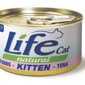 LIFE CAT KITTEN TONNO LATTINA 85 GR