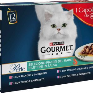 GOURMET PERLE MULTIPACK MIX IN SALSA 12 BUSTE DA 85 GR