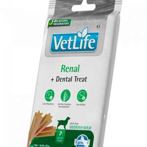 VET LIFE DOG SNACK RENAL ADULT MEDIO MAXI 110 GR