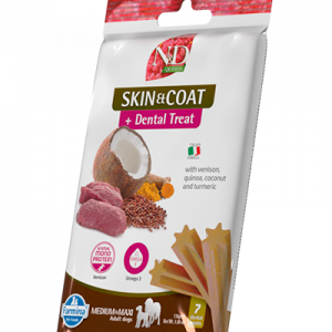 ND DOG SNACK SKIN&COAT CERVO ADULT MEDIO MAXI 110 GR
