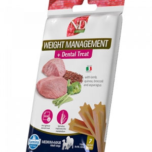 ND DOG SNACK QUINOA WEIGHT MANAGEMENT AGNELLO ADULT MEDIO MAXI 110 GR