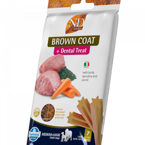 ND DOG SNACK BROWN AGNELLO SPIRULINA E PATATE ADULT MEDIO MAXI 110 GR