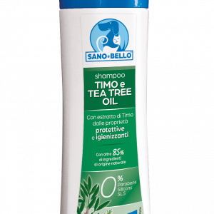 SHAMPOO CANI TIMO E TEA TREE OIL 250 ML