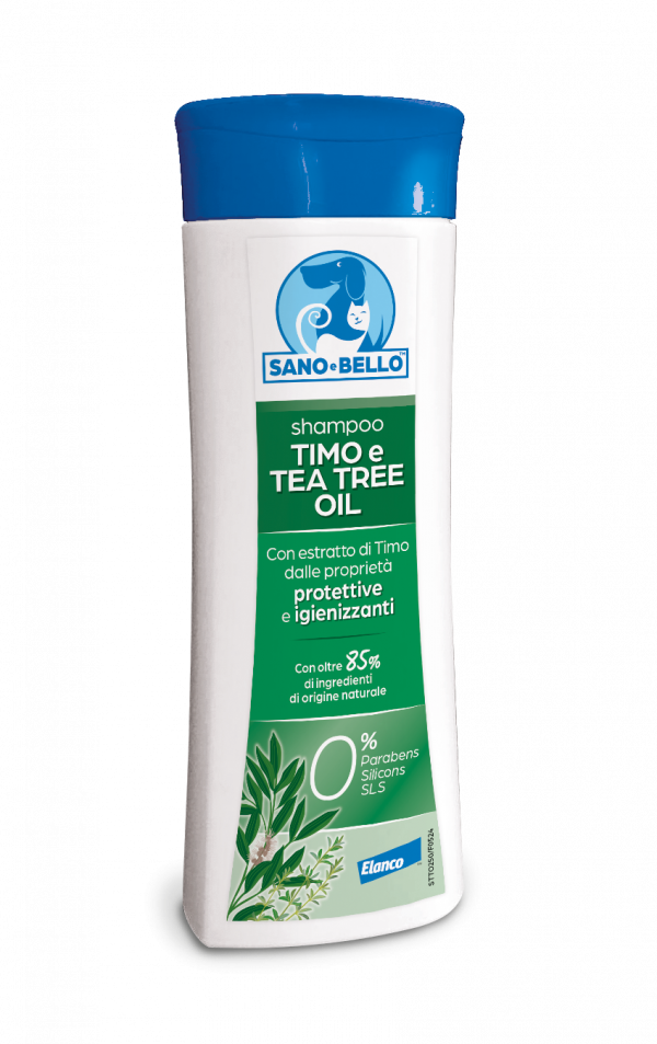 SHAMPOO CANI TIMO E TEA TREE OIL 250 ML