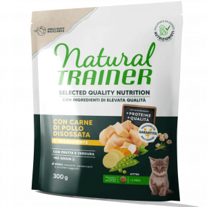 TRAINER NATURAL SELECTED CAT KITTEN NO GRAIN POLLO 300 GR