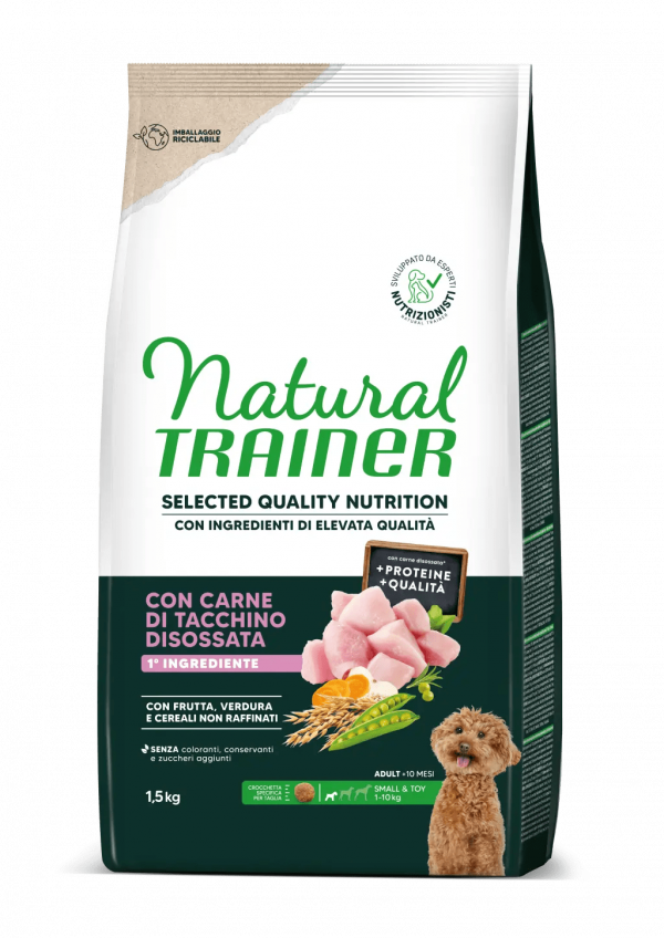 TRAINER NATURAL SELECTED DOG ADULT MINI TACCHINO 1,5