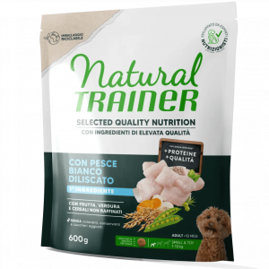 TRAINER NATURAL SELECTED DOG ADULT MINI PESCE 600 GR