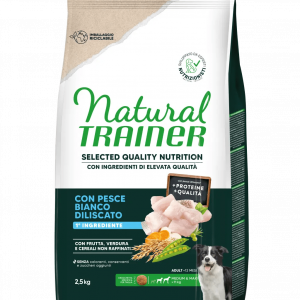 TRAINER NATURAL SELECTED DOG ADULT MEDIO-MAXI PESCE 2,5